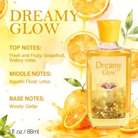 12 Scents,10 Oz. Unisex Shower Gel,body Wash. Large Size, Gently Cleanses And Moisturizes, Enriched With Aloe Vera And Vitamin E. Floral, Fruity, And (Option: Dreamy GLow)